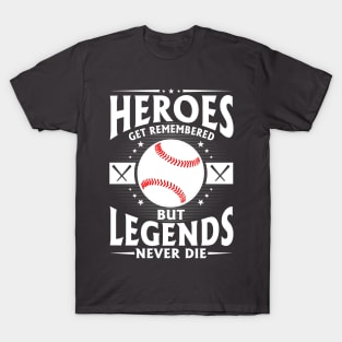 baseball typography T-Shirt